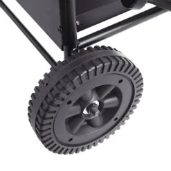 31.5 In. X 14 In. X 14 In. Black Firewood Rack Log Cart With Wheels And 3 Fireplace Tool Set 9 31.5 In. X 14 In. X 14 In. Black Firewood Rack Log Cart With Wheels And 3 Fireplace Tool Set -Fire Place Store firewood out d 36 fa 1000