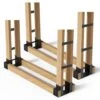 13 In. Outdoor Firewood Rack Adjustable To Any Length (4-Bracket Kit)