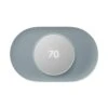 Google Nest Thermostat - Smart Programmable Wi-Fi Thermostat Fog + Nest Thermostat Trim Kit Deep Fog