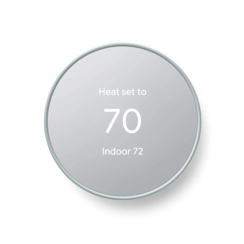 Google Nest Thermostat - Smart Programmable Wi-Fi Thermostat - Fog 1 Google Nest Thermostat - Smart Programmable Wi-Fi Thermostat - Fog