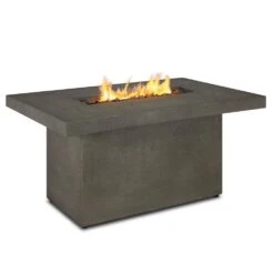 Ventura 50 In. X 24 In. Rectangle MGO Propane Fire Pit In Glacier Gray With Natural Gas Conversion Kit 8 Ventura 50 In. X 24 In. Rectangle MGO Propane Fire Pit In Glacier Gray With Natural Gas Conversion Kit -Fire Place Store glacier gray real flame gas fire pits c9640lp tglg 4f 1000