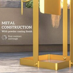 7.9 In. X 31.5 In. Gold Metal 5-Piece Fireplace Tools Set With Brush Broom, Poker, Shovel, Tongs And Stand For Chimney 10 7.9 In. X 31.5 In. Gold Metal 5-Piece Fireplace Tools Set With Brush Broom, Poker, Shovel, Tongs And Stand For Chimney -Fire Place Store gold tileon outdoor fireplaces yjhdra885 4f 1000