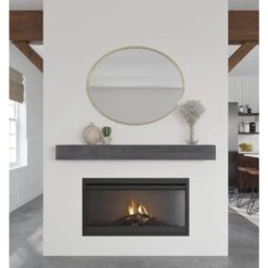 Weathered Beam 72 In. Gray Cap-Shelf Mantel -Fire Place Store gray dogberry mantel shelves m weth 7205 gray none 31 1000