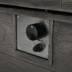 56 In. W X 26 In. D X 19 In. H Rectangle Metal Propane Burning Outdoor Fire Pit In Gray -Fire Place Store gray staykiwi gas fire pits skbcfp28gr 44 1000