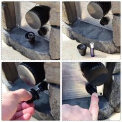 28 In. 40000 BTU Stone Gas Fire Stove Fire Pit For Outdoor Patio Garden Backyard-Nature 15 28 In. 40000 BTU Stone Gas Fire Stove Fire Pit For Outdoor Patio Garden Backyard-Nature -Fire Place Store gray sunrinx gas fire pits mg54 27 hdhl 44 1000