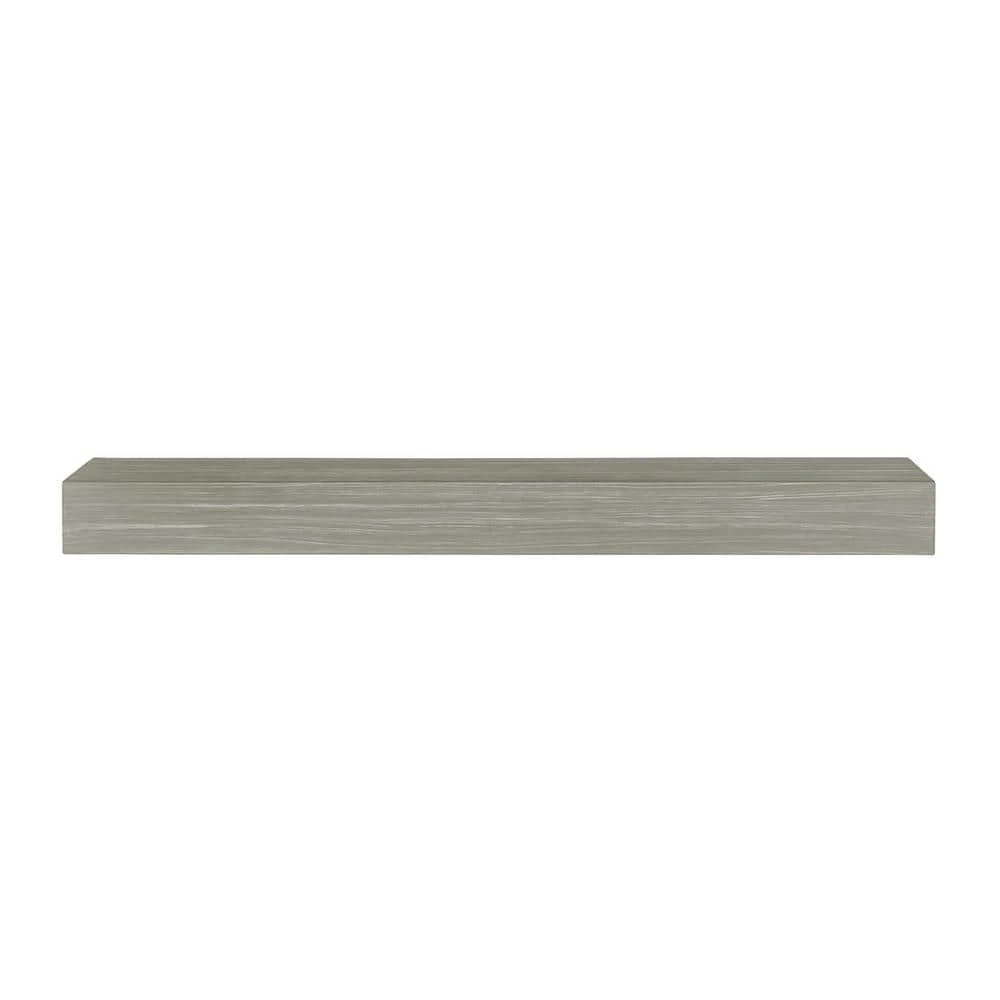 4 Ft. Graywash Non-Combustible Cap-Shelf Mantel 1 4 Ft. Graywash Non-Combustible Cap-Shelf Mantel