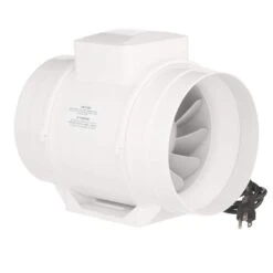 VENTS 473 CFM Power 8 In. Mixed Flow In-Line Duct Fan -Fire Place Store grow room ventilation tt 200 40 1000