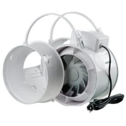 VENTS 473 CFM Power 8 In. Mixed Flow In-Line Duct Fan -Fire Place Store grow room ventilation tt 200 c3 1000
