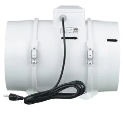 VENTS 880 CFM Power 10 In. Mixed Flow In-Line Duct Fan -Fire Place Store grow room ventilation tt 250 4f 1000