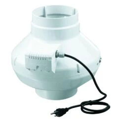 VENTS 235 CFM Power Whole House 5 In. In-Line Centrifugal Plastic Duct Fan