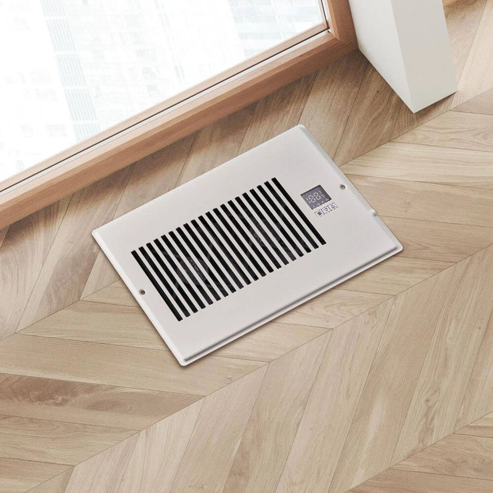 Register Booster Fan, Quiet Vent Booster Fan Fits 6 X 10 In. Register Holes, With Remote Control And Thermostat Control 8 Register Booster Fan, Quiet Vent Booster Fan Fits 6 X 10 In. Register Holes, With Remote Control And Thermostat Control - Image 8
