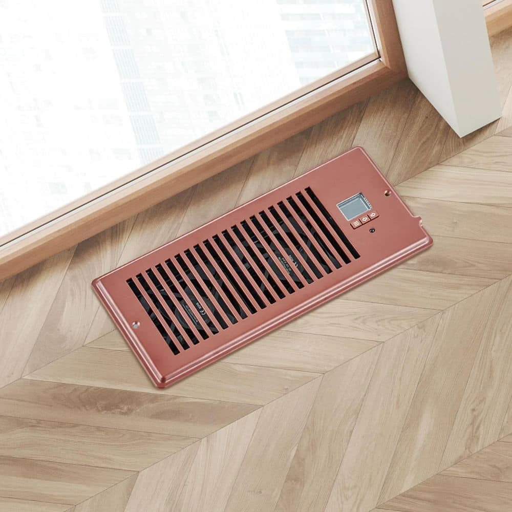 Register Booster Fan, Quiet Vent Booster Fan Fits 4 X 10 In. Register Holes, With Remote Control And Thermostat Control 8 Register Booster Fan, Quiet Vent Booster Fan Fits 4 X 10 In. Register Holes, With Remote Control And Thermostat Control - Image 8