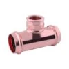 Guardian 1-1/2 In. X 1-1/2 In. X 3/4 In. Copper Press Female Tee Reducer Press Fit X Press Fit X FNPT