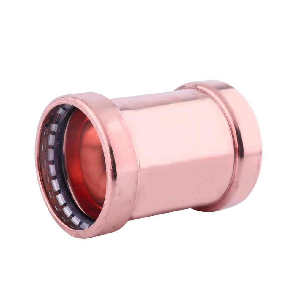 Guardian 3 In. X 3 In. Copper Press XL Coupling No Stop Press Fit X Press Fit 1 Guardian 3 In. X 3 In. Copper Press XL Coupling No Stop Press Fit X Press Fit