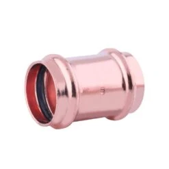 Guardian 1 In. X 1 In. Copper Press Coupling With Stop Press Fit X Press Fit
