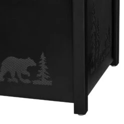 36 In. W 50000 Btu Steel Propane Outdoor With Lava Rocks -Fire Place Store hampton bay outdoor fireplaces fp21530 z 40 1000