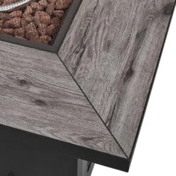 36 In. W 50000 Btu Steel Propane Outdoor With Lava Rocks -Fire Place Store hampton bay outdoor fireplaces fp21530 z a0 1000