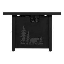 36 In. W 50000 Btu Steel Propane Outdoor With Lava Rocks -Fire Place Store hampton bay outdoor fireplaces fp21530 z fa 1000