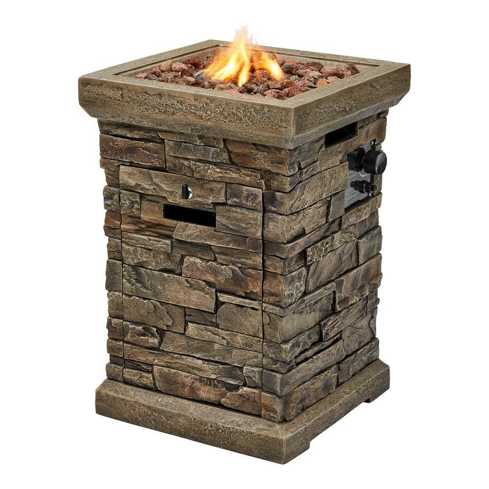 19 In. W 32000 Btu EnvirostonePropane Outdoor With Lava Rocks 9 19 In. W 32000 Btu EnvirostonePropane Outdoor With Lava Rocks - Image 9