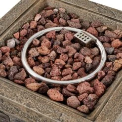 19 In. W 32000 Btu EnvirostonePropane Outdoor With Lava Rocks 15 19 In. W 32000 Btu EnvirostonePropane Outdoor With Lava Rocks -Fire Place Store hampton bay outdoor fireplaces fp36005 z 40 1000