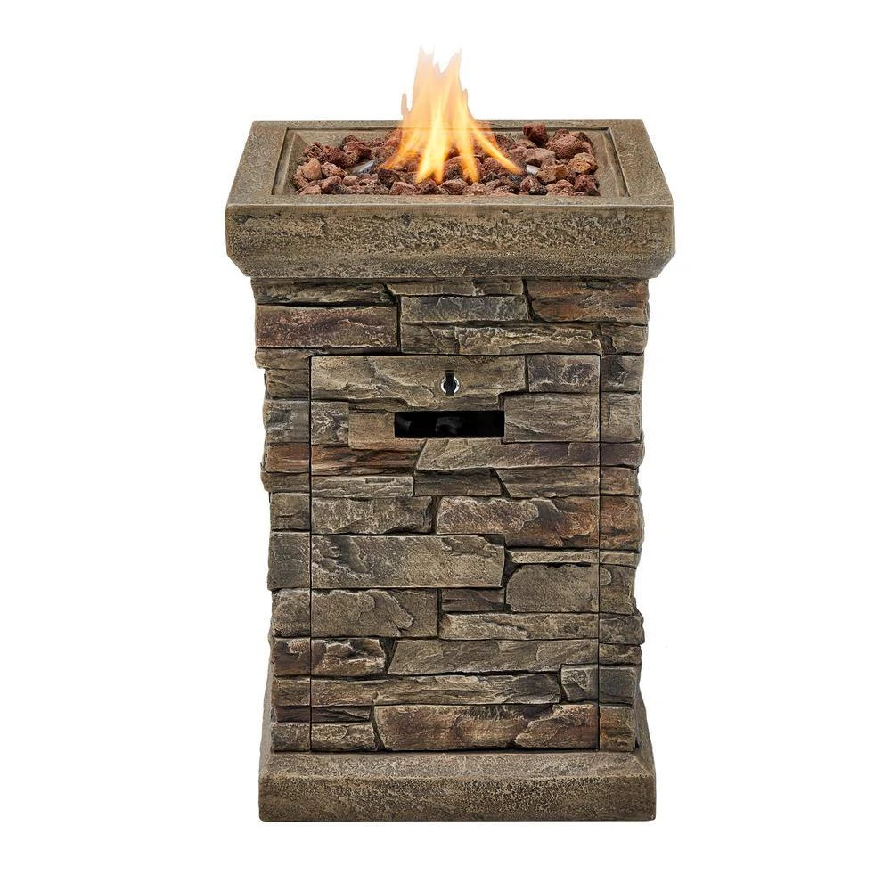 19 In. W 32000 Btu EnvirostonePropane Outdoor With Lava Rocks 7 19 In. W 32000 Btu EnvirostonePropane Outdoor With Lava Rocks - Image 7