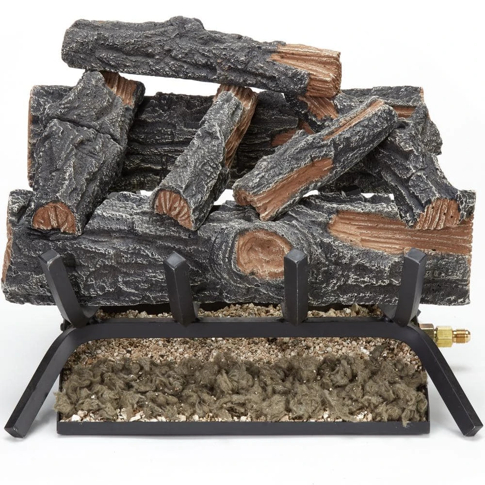 18 In. 45,000 BTU Match Light Mountain Oak Vented Natural Gas Log Set 1 18 In. 45,000 BTU Match Light Mountain Oak Vented Natural Gas Log Set
