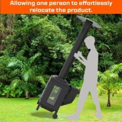 Wood Pellet Outdoor Patio Heater With Glass Window, 75,000 BTU -Fire Place Store heatak chimineas pph100z 66 1000