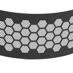 Decorative Honeycomb Fire 36 In. X 12 In. Round Steel Wood Fire Pit Ring -Fire Place Store honeycomb blue sky outdoor living fire pit covers and accessories fr36hc01 40 1000