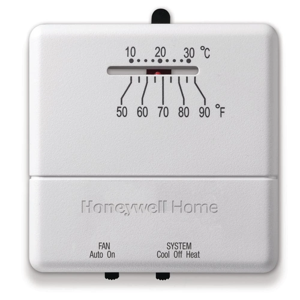 Economy Non-Programmable Thermostat With 1H/1C Single Stage Heating And Cooling 2 Economy Non-Programmable Thermostat With 1H/1C Single Stage Heating And Cooling - Image 2