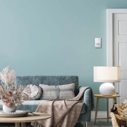 Vertical Non-Programmable Thermostat With Microvolt 1H Single Stage Heating -Fire Place Store honeywell home non programmable thermostats ct53k 1f 1000