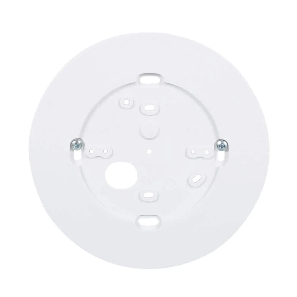 Round Non-Programmable Thermostat With 1H Single Stage Heating, Manual Control, Low Voltage - White 3 Round Non-Programmable Thermostat With 1H Single Stage Heating, Manual Control, Low Voltage - White - Image 3