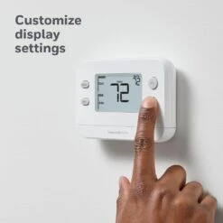 X1N Non-Programmable Thermostat, Single-Stage, 1-Heat/1-Cool -Fire Place Store honeywell home non programmable thermostats rth11b n 4f 1000