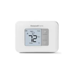 Horizontal Non-Programmable Thermostat With Digital Backlit Display