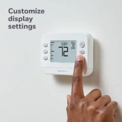 X2P Programmable Thermostat, Single-Stage, 1-Heat/1-Cool, 5-2 Day Schedule -Fire Place Store honeywell home programmable thermostats rth20b n 1f 1000