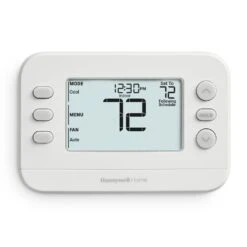 X2P Programmable Thermostat, Single-Stage, 1-Heat/1-Cool, 5-2 Day Schedule