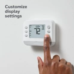 X2P Programmable Thermostat, Single-Stage, 1-Heat/1-Cool, Flexible Schedule -Fire Place Store honeywell home programmable thermostats rth21b n 44 1000