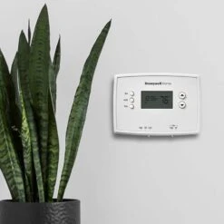 1-Week Programmable Thermostat With Digital Display -Fire Place Store honeywell home programmable thermostats rth221b 1f 1000
