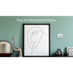 T5 7-Day Programmable Thermostat With Digital Backlit Display -Fire Place Store honeywell home programmable thermostats rth7560e 1f 1000