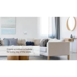 T5 7-Day Programmable Thermostat With Digital Backlit Display -Fire Place Store honeywell home programmable thermostats rth7560e c3 1000