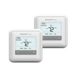 Honeywell T4 PRO 2-Day Programmable Thermostat, 1/Heat 1/Cool - (2-Pack),Universal Mounting