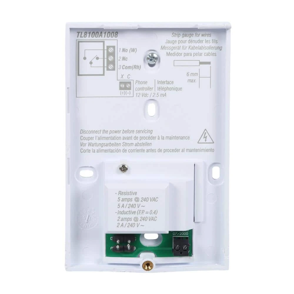 Honeywell 7-Day Line-Volt Programmable Thermostat With Digital Backlit Display 2 Honeywell 7-Day Line-Volt Programmable Thermostat With Digital Backlit Display - Image 2