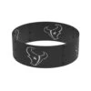 Decorative NFL 36 In. X 12 In. Round Steel Wood Fire Pit Ring - Houston Texans