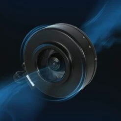 Hurricane 8 In. Commercial Grade Inline Wall Fan For HVAC And Ventilation (2-Pack) -Fire Place Store hurricane grow room ventilation 2 x hgc736580 01 1d 1000