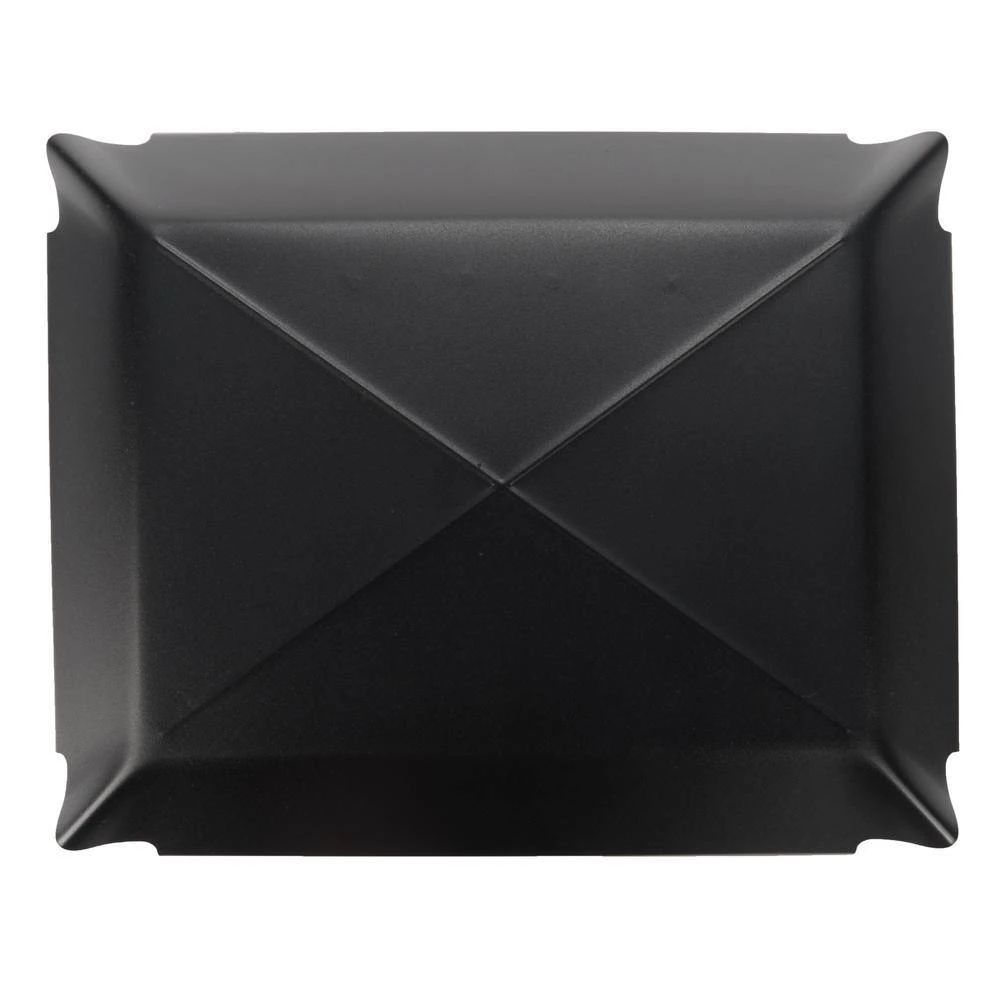 13 In. X 9 In. California Oregon Bolt-On Single Flue Chimney Cap In Black Galvanized Steel 3 13 In. X 9 In. California Oregon Bolt-On Single Flue Chimney Cap In Black Galvanized Steel - Image 3