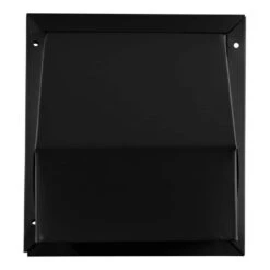 Imperial Heavy-Duty 6 In. Painted Galvanized Steel Exhaust Or Intake Hood, Black -Fire Place Store imperial wall vents vt0730 a 4f 1000