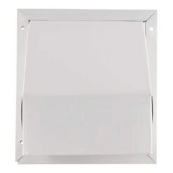 Imperial Heavy-Duty 4 In. Painted Galvanized Steel Exhaust Hood, White -Fire Place Store imperial wall vents vta0004 a 4f 1000