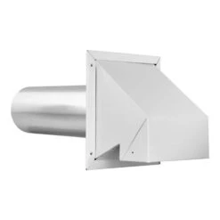 Imperial Heavy-Duty 4 In. Painted Galvanized Steel Exhaust Hood, White