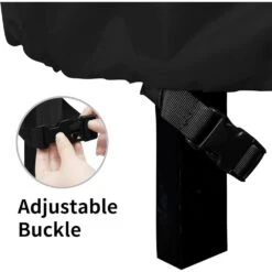 Outdoor Fire Pit Cover Square 32" Lx32 Wx24 H, Durable Outdoor Gas Waterproof And Weatherproof Cover, Black -Fire Place Store itopfox fire pit covers and accessories h2ph039017 1f 1000