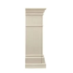 Dover 44.75 In. W Electric Fireplace In Ivory -Fire Place Store ivory freestanding electric fireplaces hd90633 40 1000