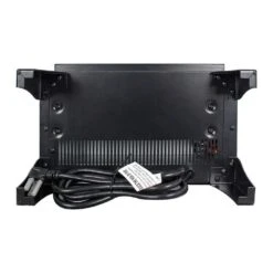 14.2 In. W 400 Sq. Ft. 3-Sided 3D Flame Electric Stove In Black -Fire Place Store kadehome electric stove heaters ka 17585 1f 1000